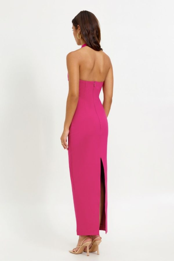 Pirro Dress Magenta by Lexi