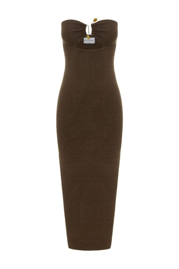 Luna Espresso Dress by Runaway