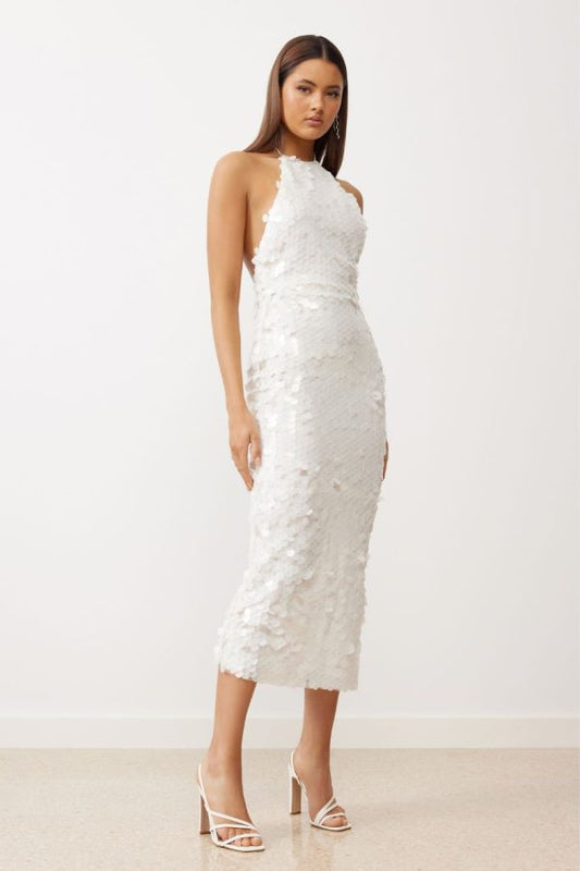 River Dress Pearl by Lexi