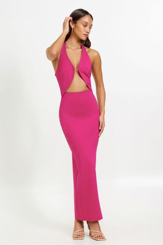 Pirro Dress Magenta by Lexi