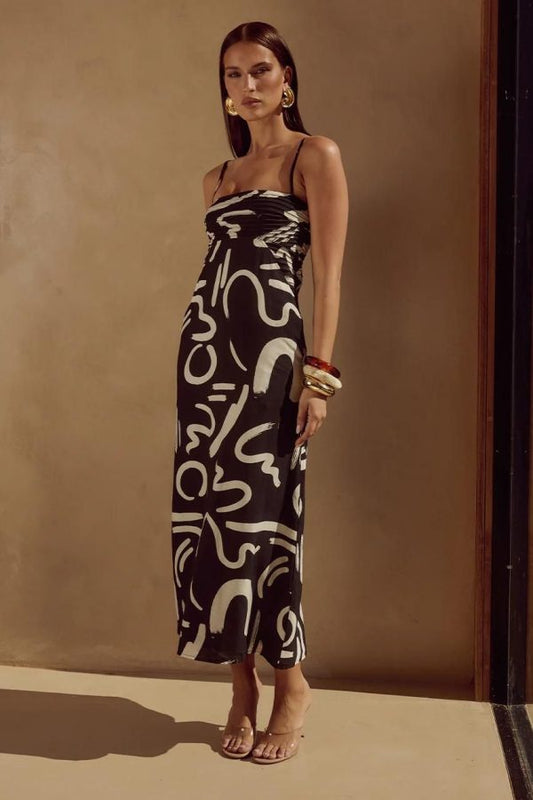 Inez Midi Dress by Runaway