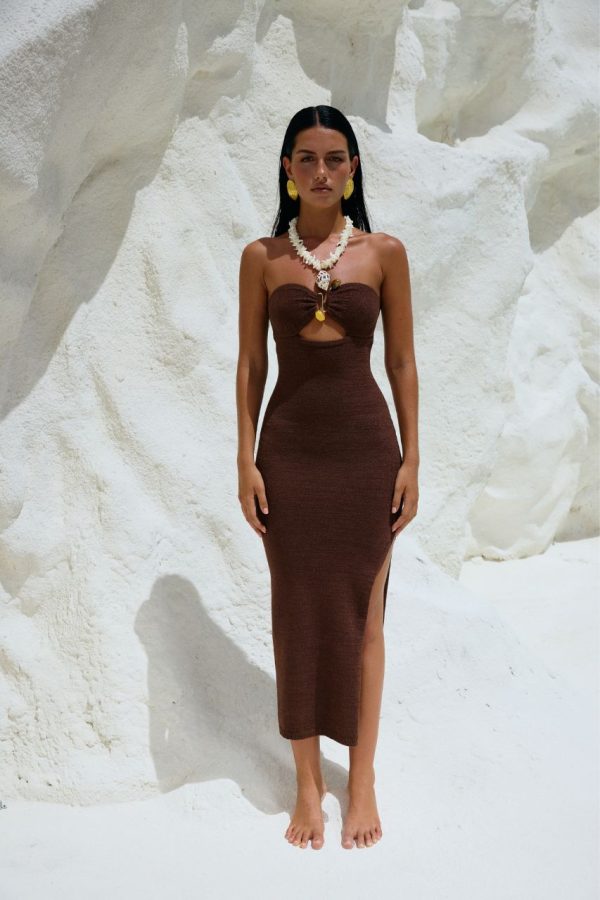 Luna Espresso Dress by Runaway