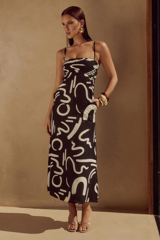 Inez Midi Dress by Runaway