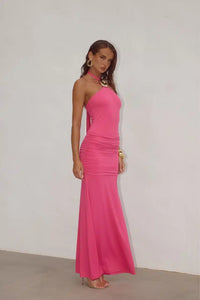 Alola Maxi Dress Pink by Runaway