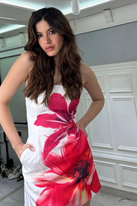 Primrose Tropical Flower Dress by Runaway