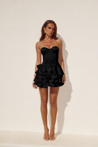 Tabitha Mini Dress Black by Runaway