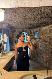 Kleo Maxi Dress Black by Runaway