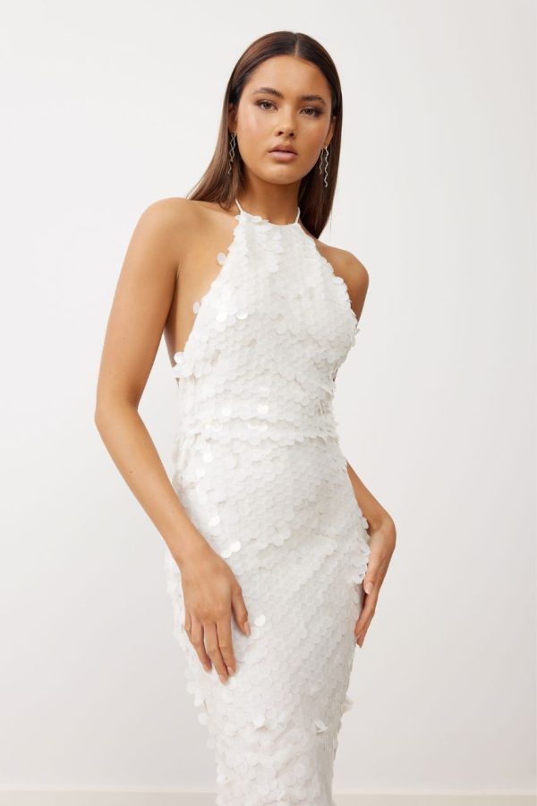 River Dress Pearl by Lexi