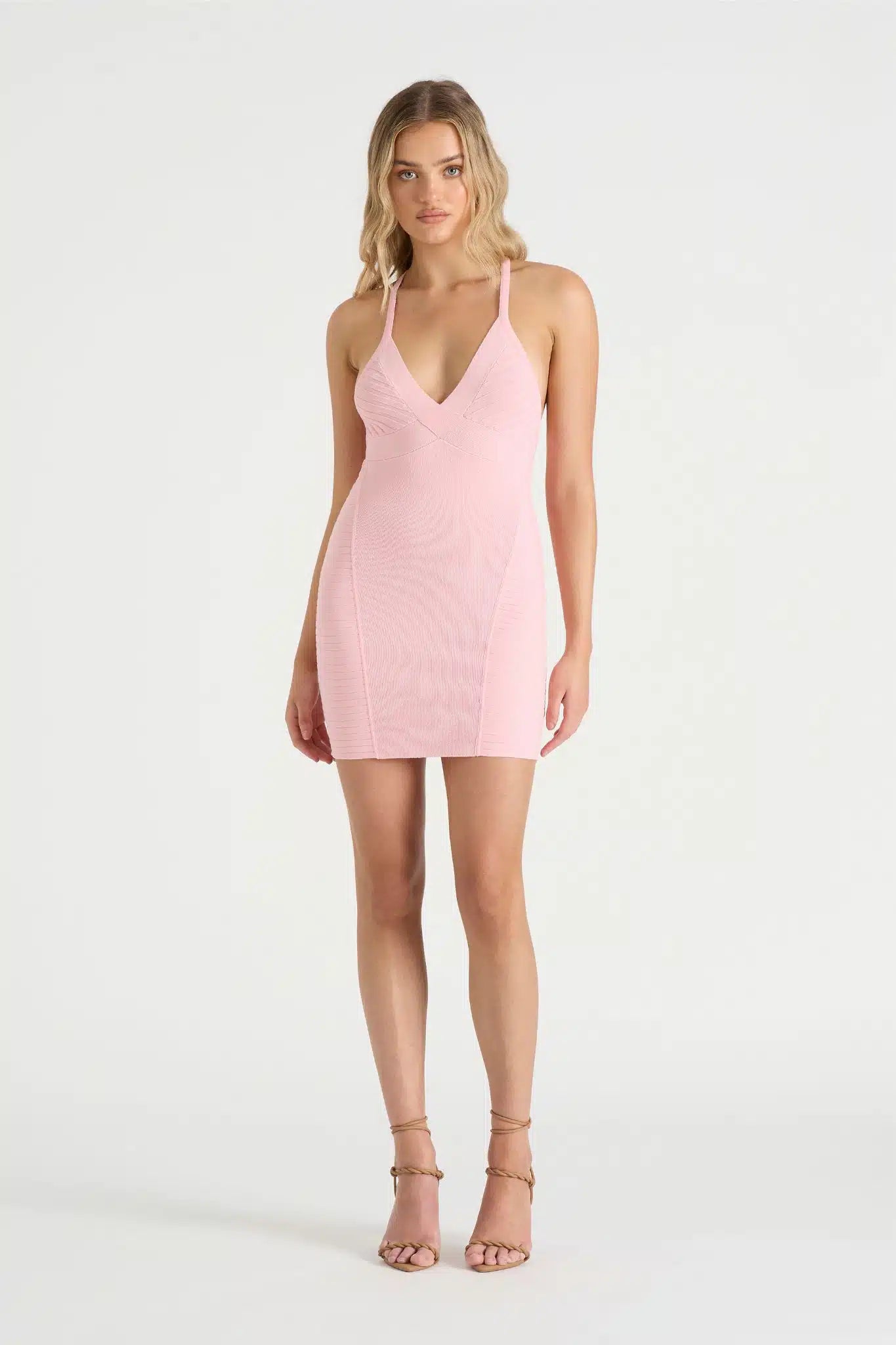 Lurex Mini Dress by Runaway