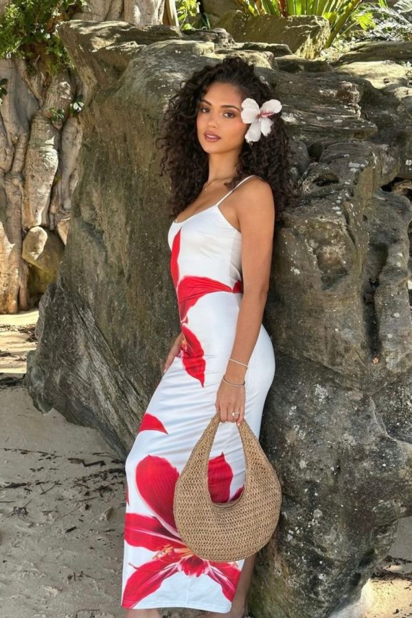 Deia Midi Dress by Runaway