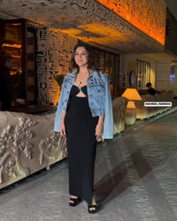 Luna Midi Dress Black by Runaway