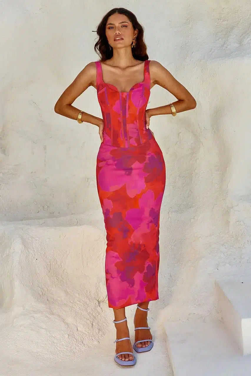 Hilton Midi Dress by Runaway