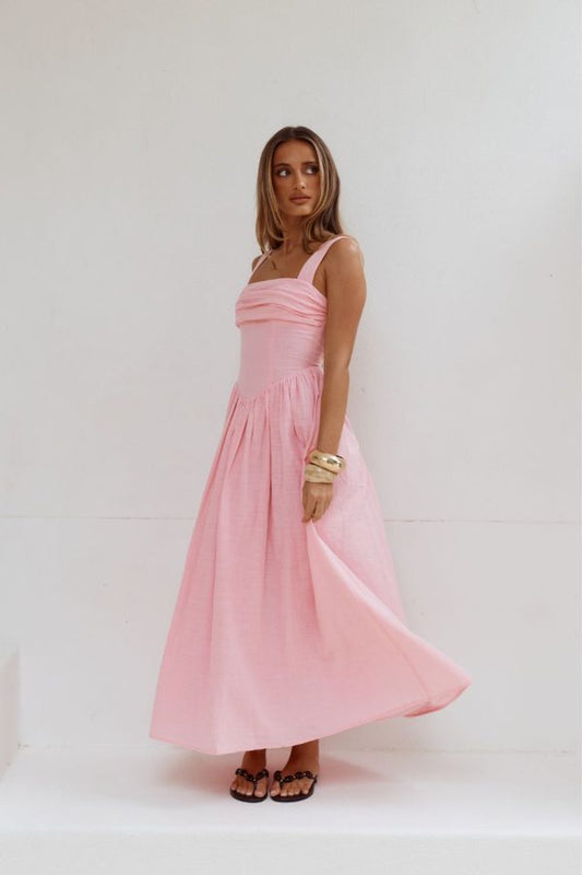 Kiyo Midi Dress by Vacanza Resort